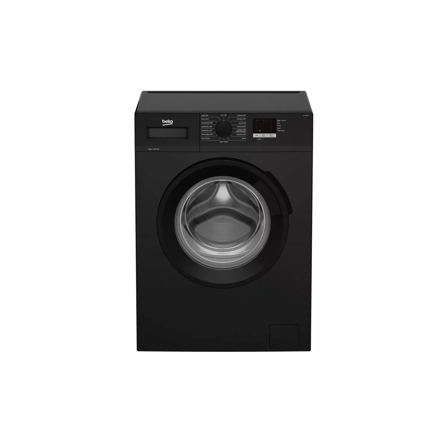 Beko WTL82051B 8KG 1200 Spin Washing Machine – Black