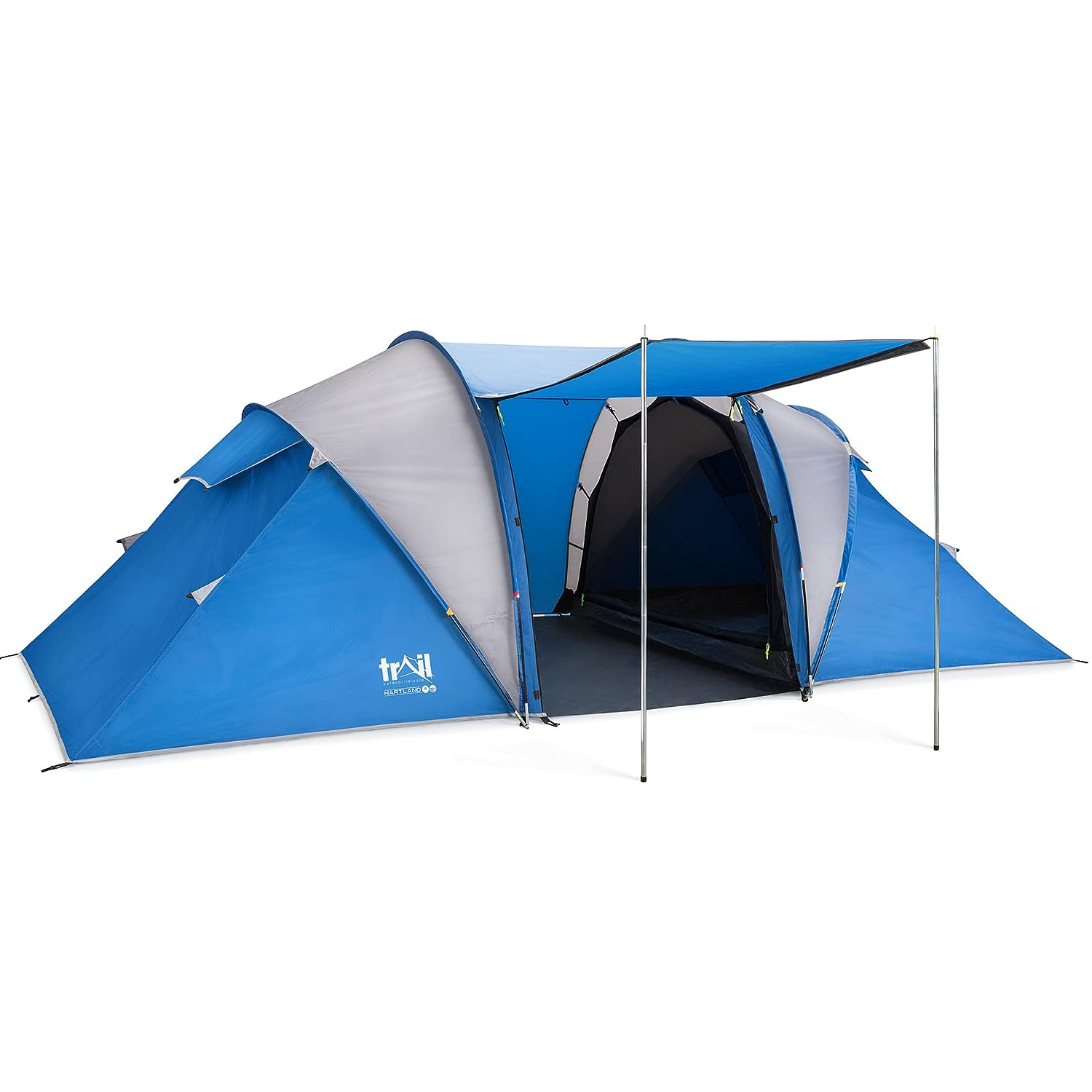Trail Hartland 4 Man 2 Room Tent