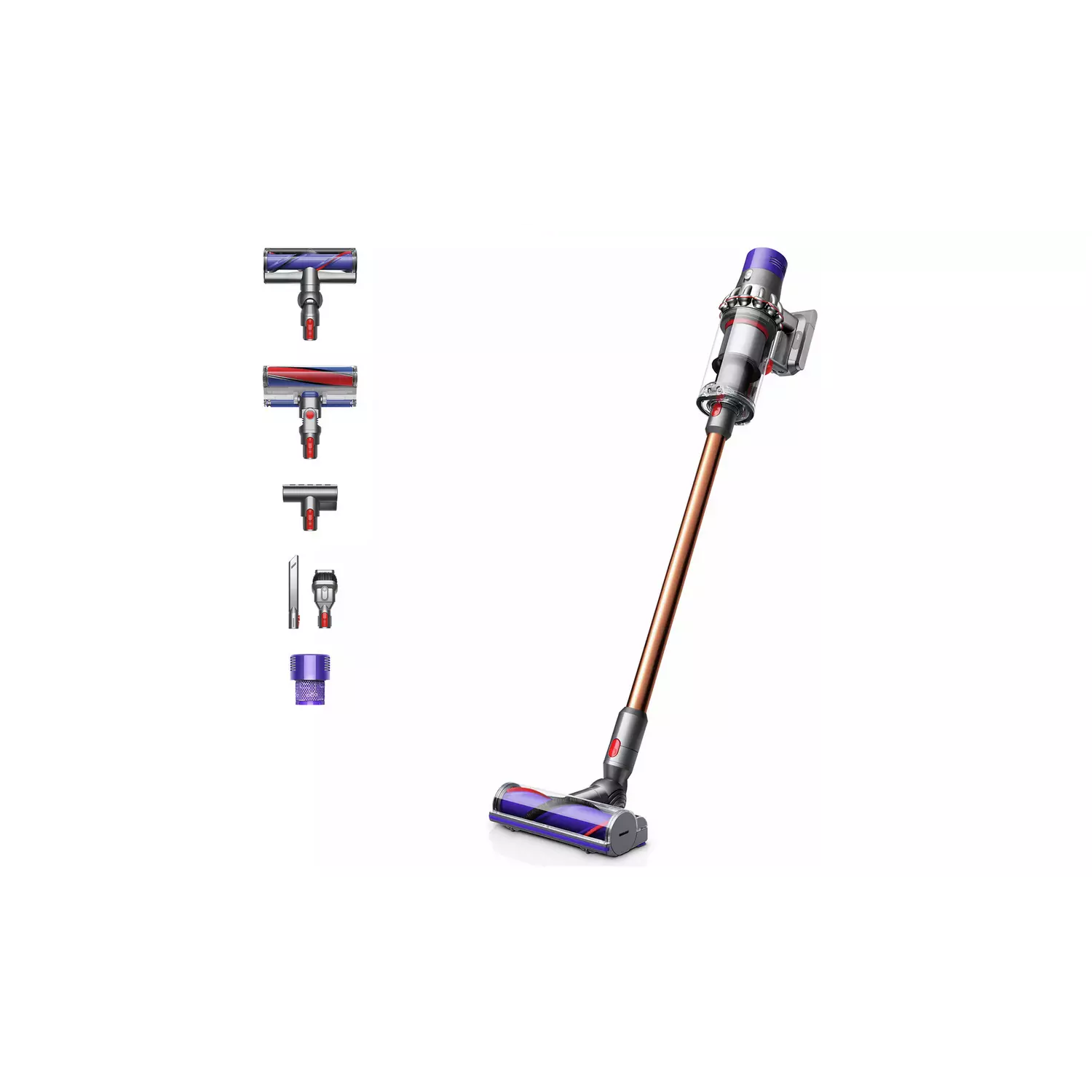DYSON V10 Absolute Cordless Vacuum Cleaner – Nickel & Copper