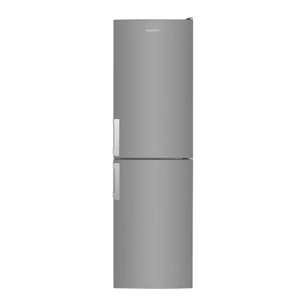 GRUNDIG GKF35810N 50/50 Fridge Freezer – Brushed Steel
